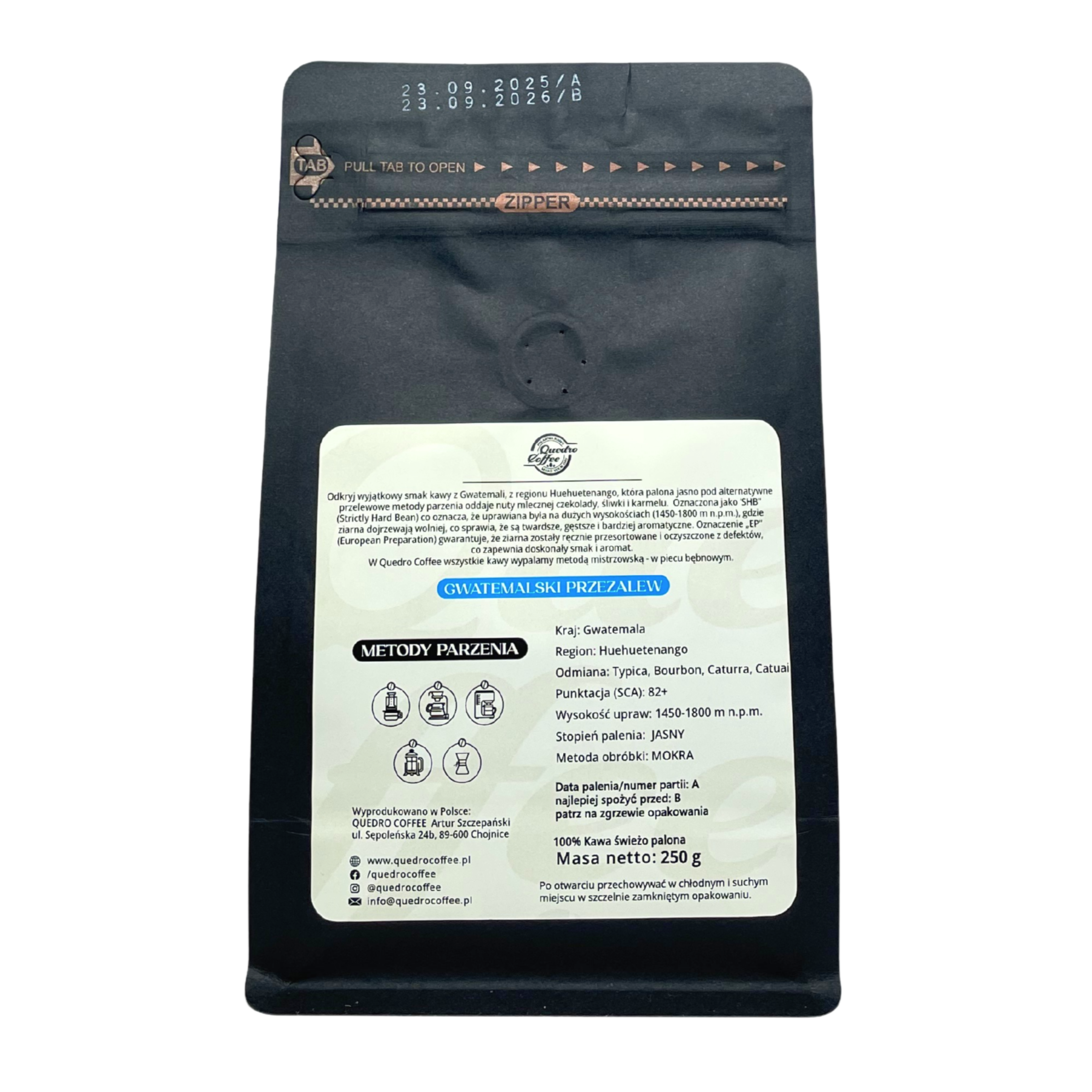 Kawa Gwatemalski Przezalew - obrazek 2